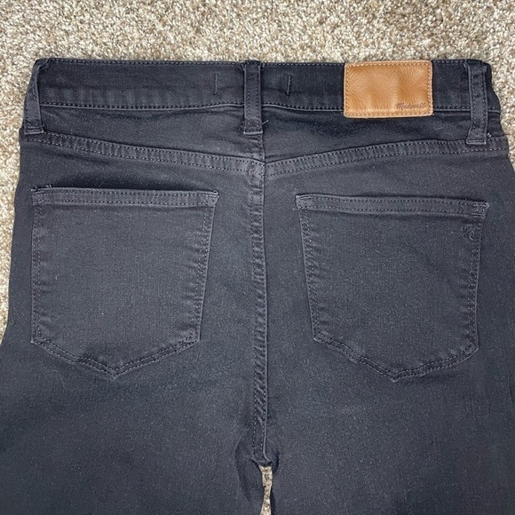 Madewell Roadtripper High Waist Skinny Jeans | Size 26 | Classic Black - Picture 6 of 10